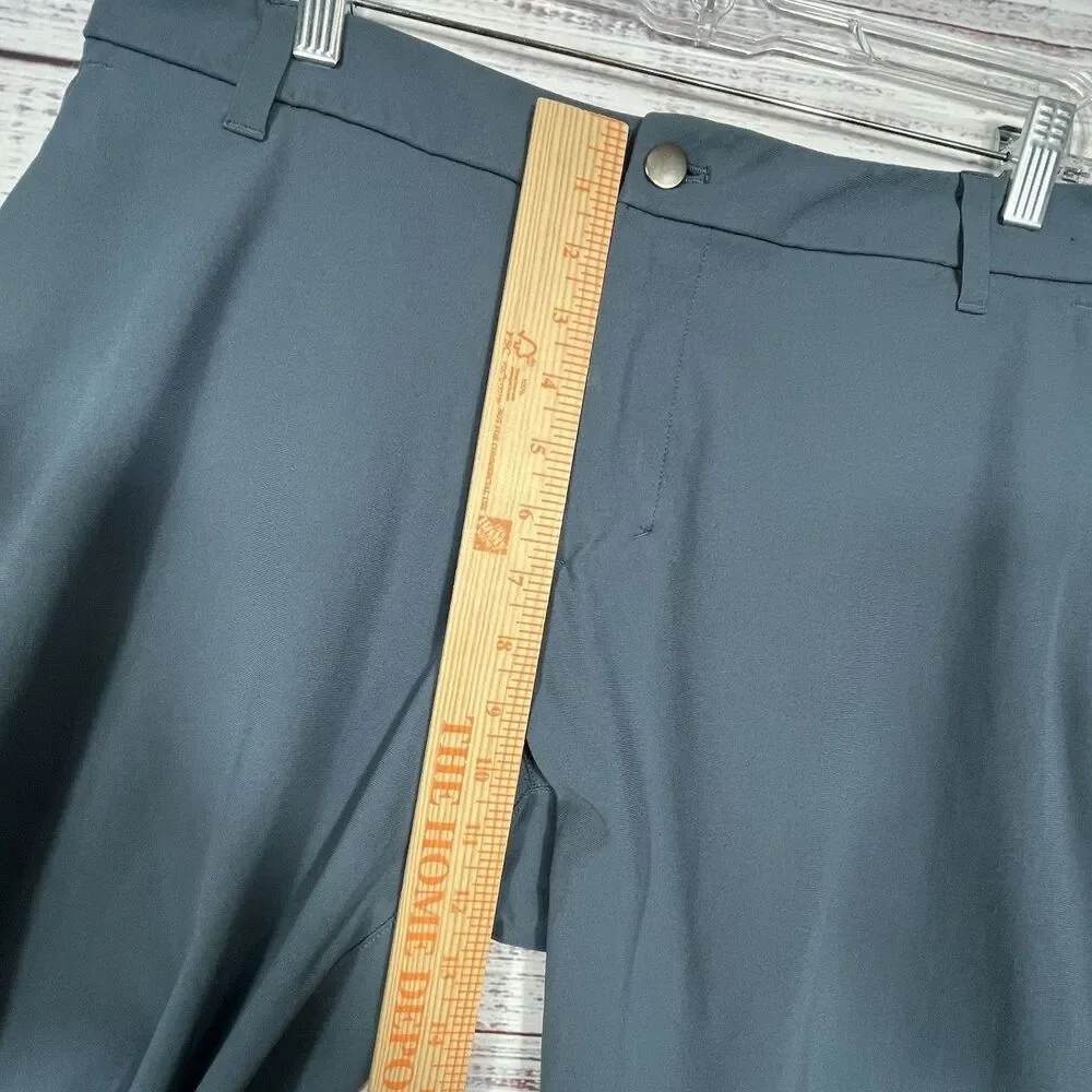 Lululemon Commission Pants Mens 34x32 Iron Blue Classic Warpstreme Performance